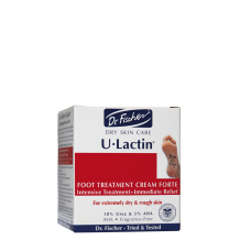 Лечебный крем для ног с 10% мочевины, Dr. Fischer U-Lactin Foot Care Cream Forte 90 gr